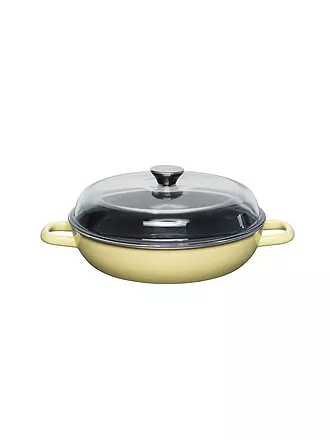 RIESS | Schmorpfanne mit Deckel 28cm NOUVELLE Lemon | 